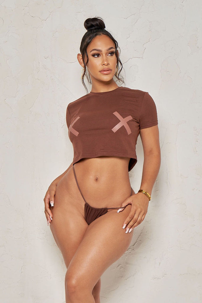 jaded shirt - brown - Icon