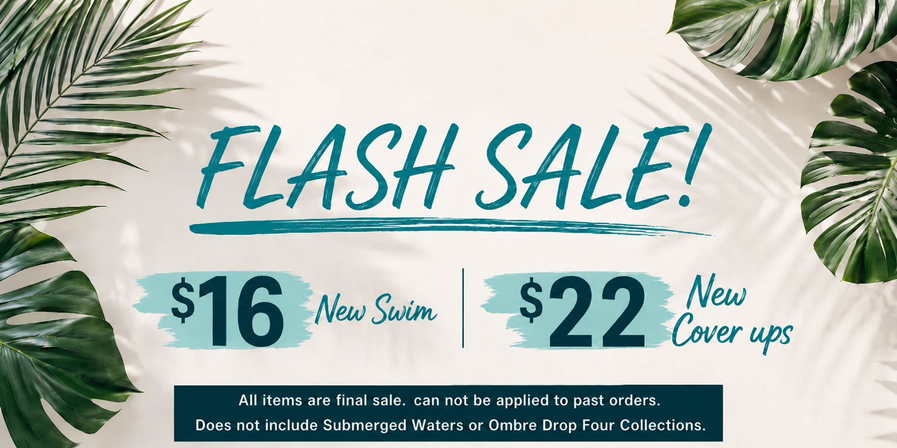 $16 swim $22 cover ups