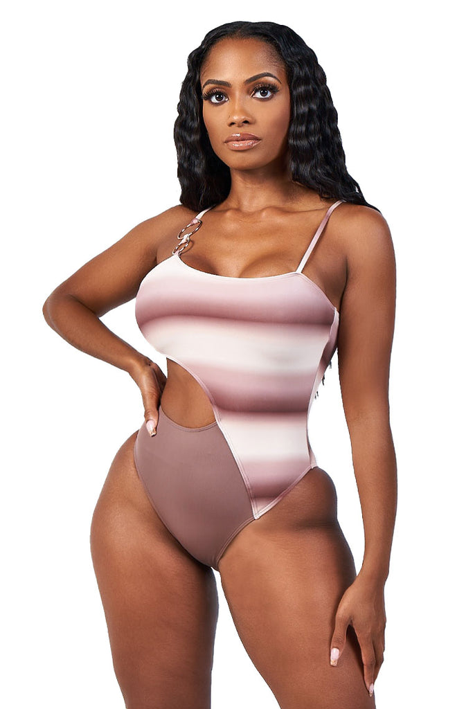 beach riot swimsuit-brown ombre - Icon