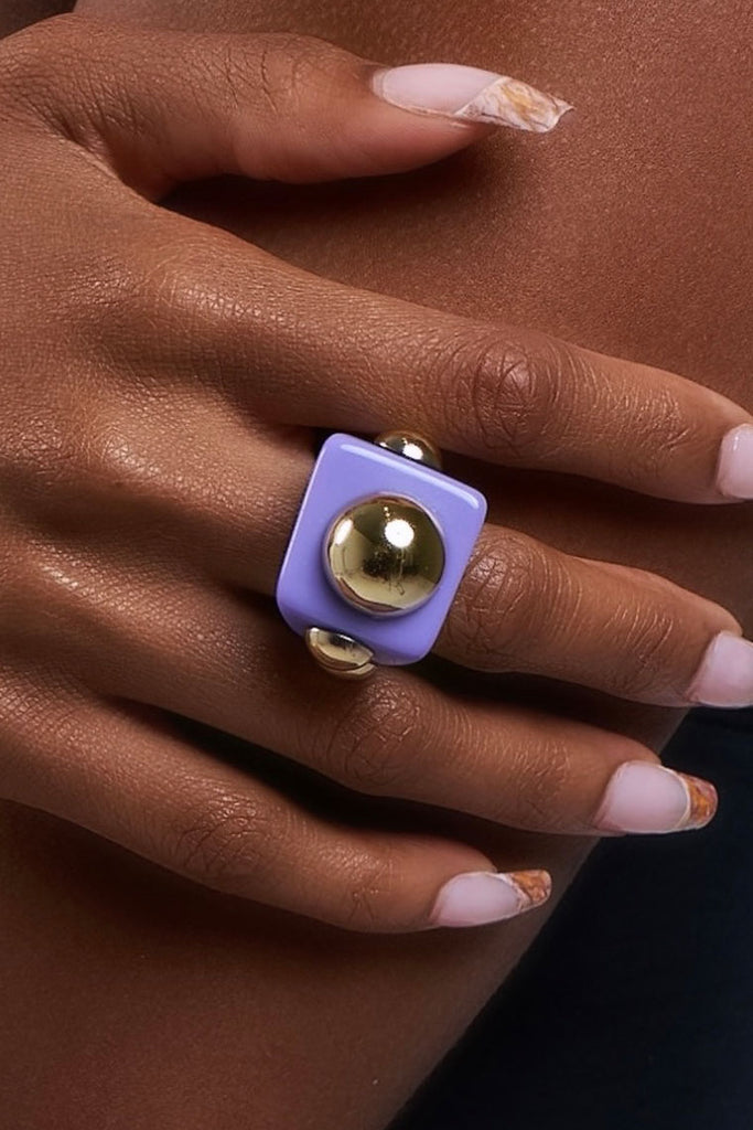 bad habits ring-purple - Icon