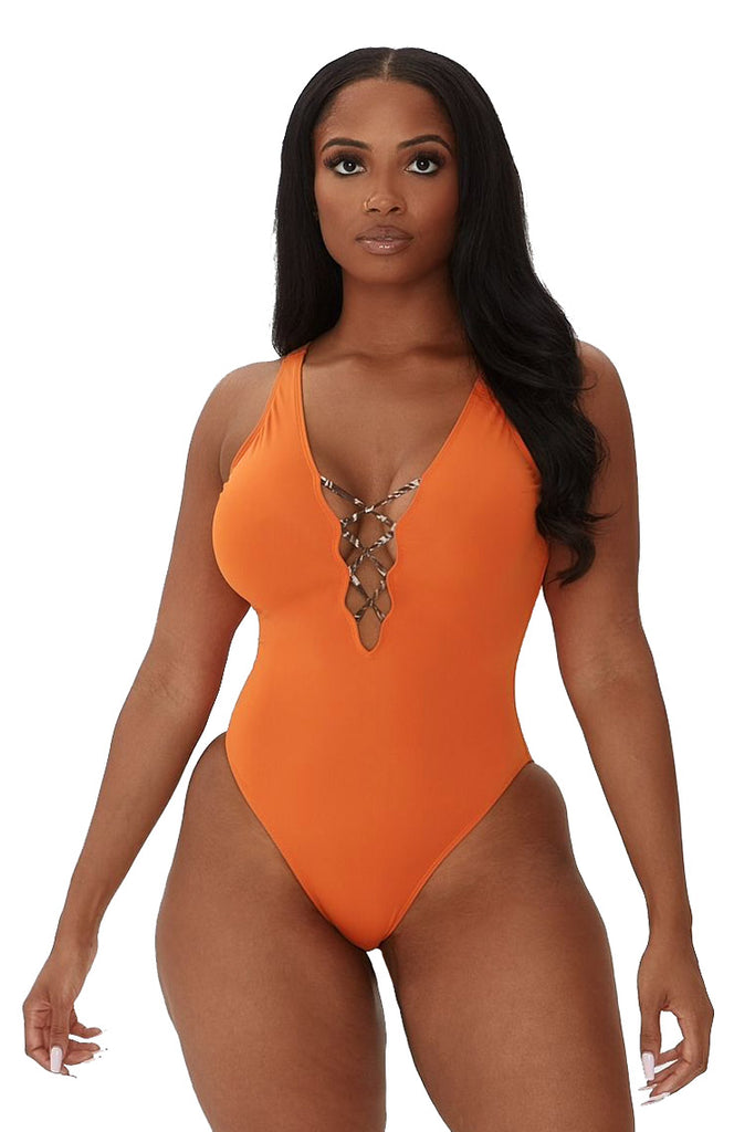 aloha swimsuit-burnt orange - Icon