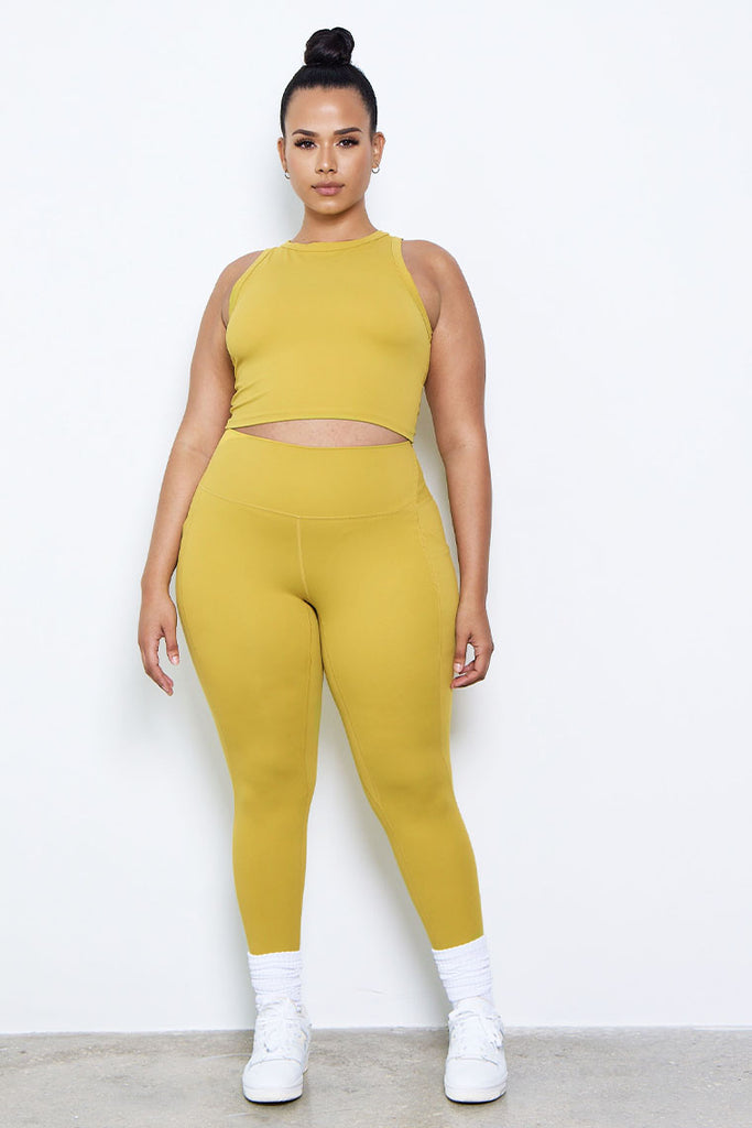 ESSENTIAL LEGGINGS-CITRON - Icon Swim