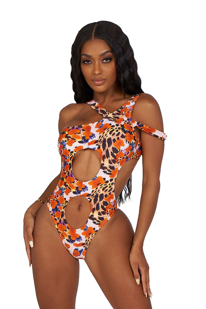 305 monokini-orange multiprint - Icon