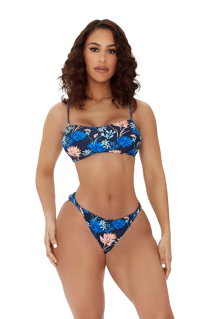 late bloomer bikini-floral print - Icon