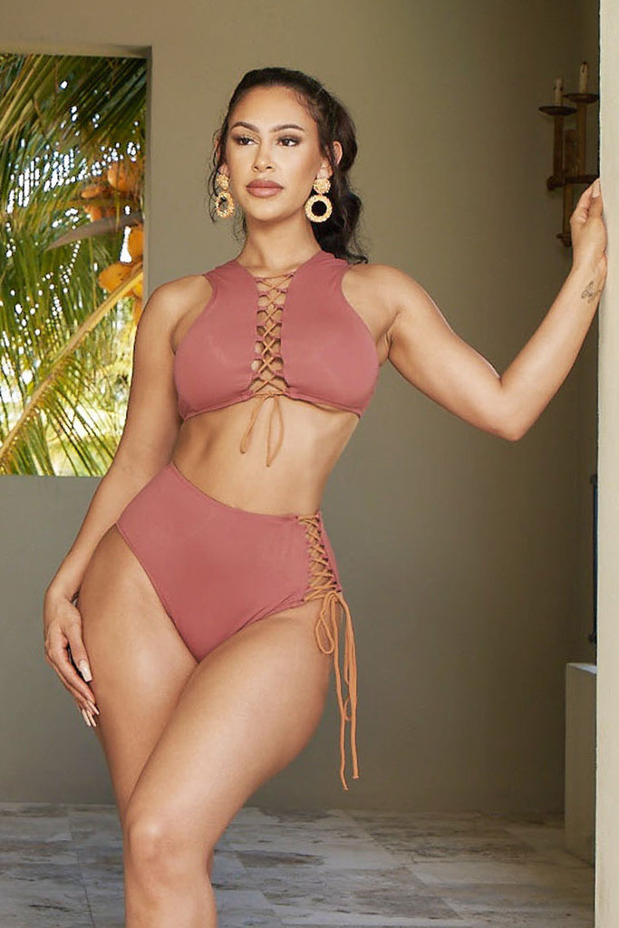 south beach bikini - brown - Icon