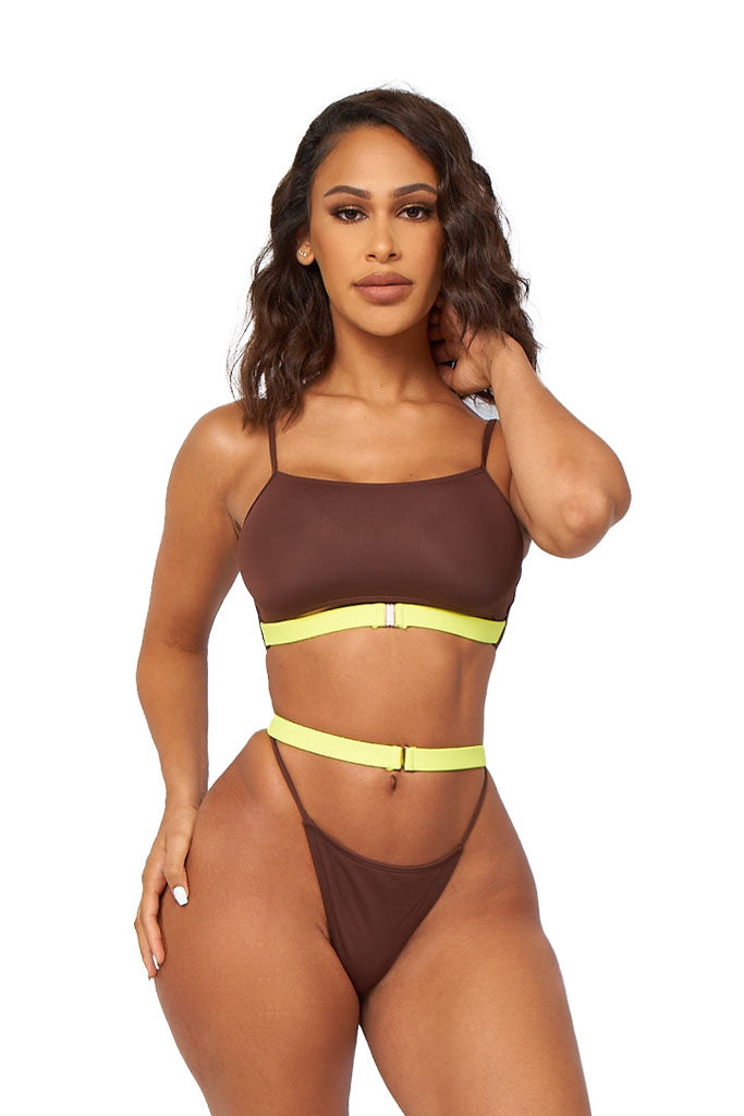 hot springs bikini-brown - Icon