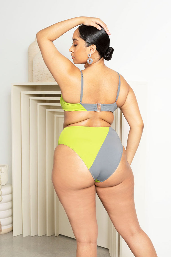 sail the ocean bikini - green multicolor - Icon