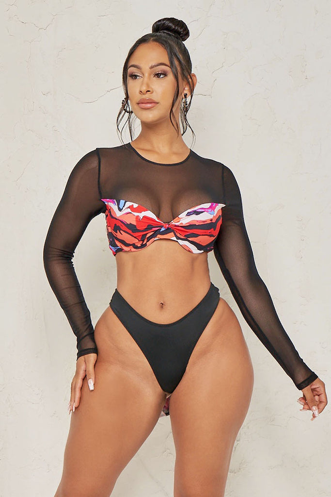 tiki bar bikini - multicolor - Icon