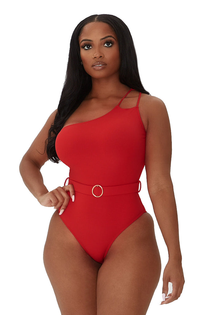 seashore swimsuit-red - Icon
