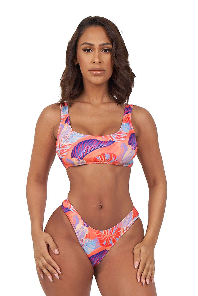 sweet escape bikini-tropical print - Icon